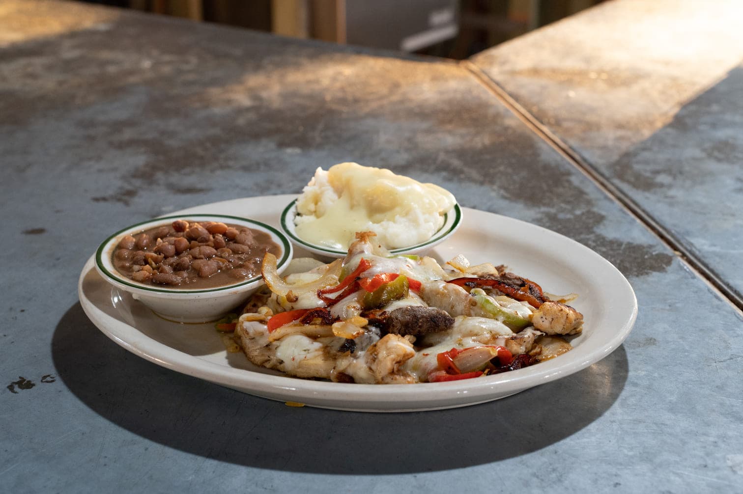 Chicken Juarez plate