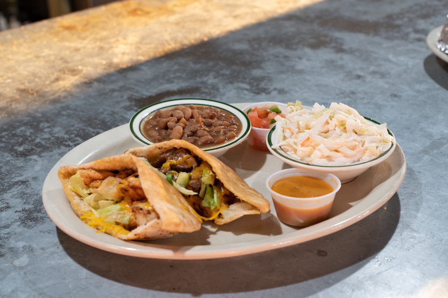Fajita pita wrap