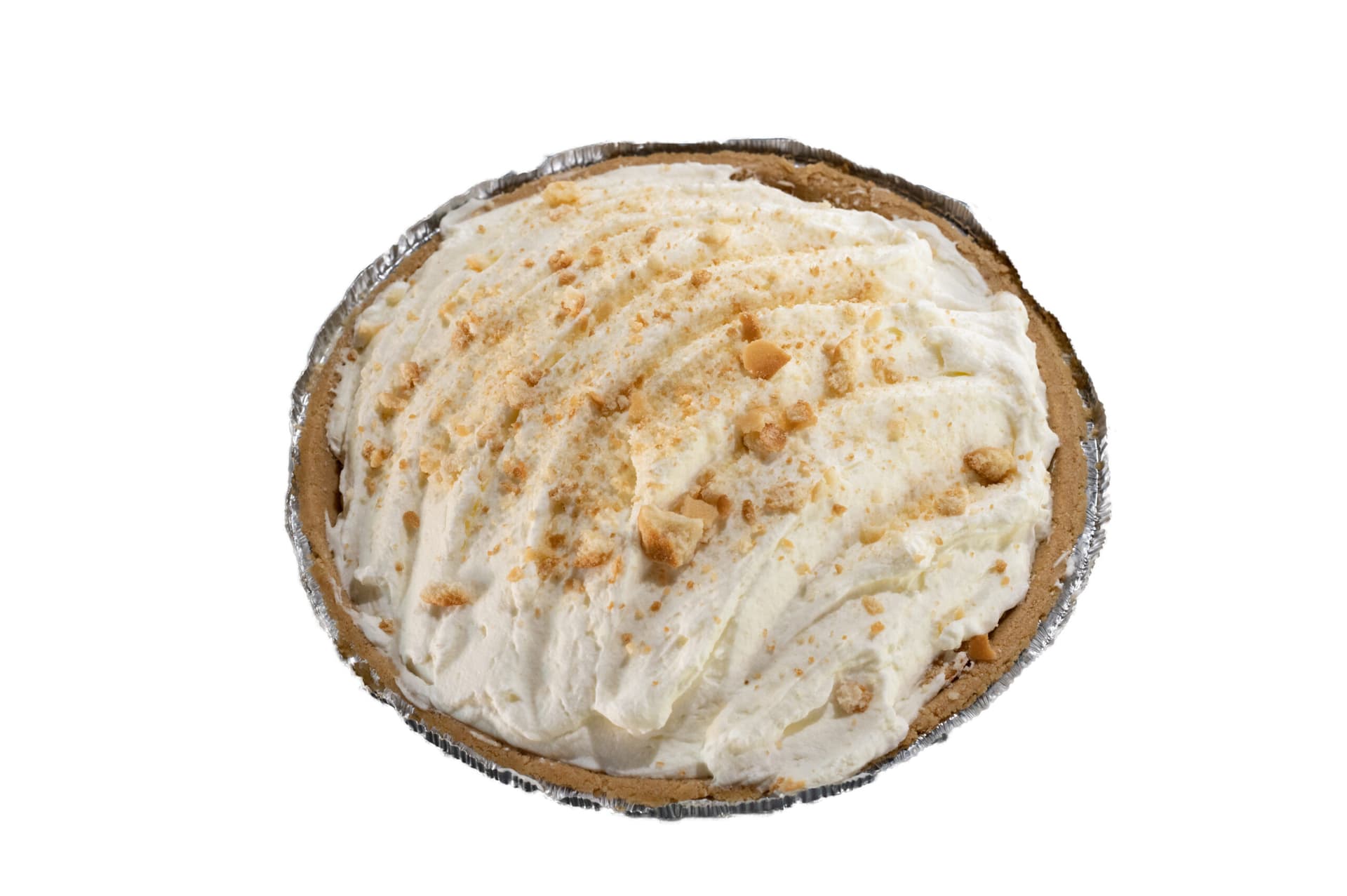 Whole homemade Banana Pudding pie